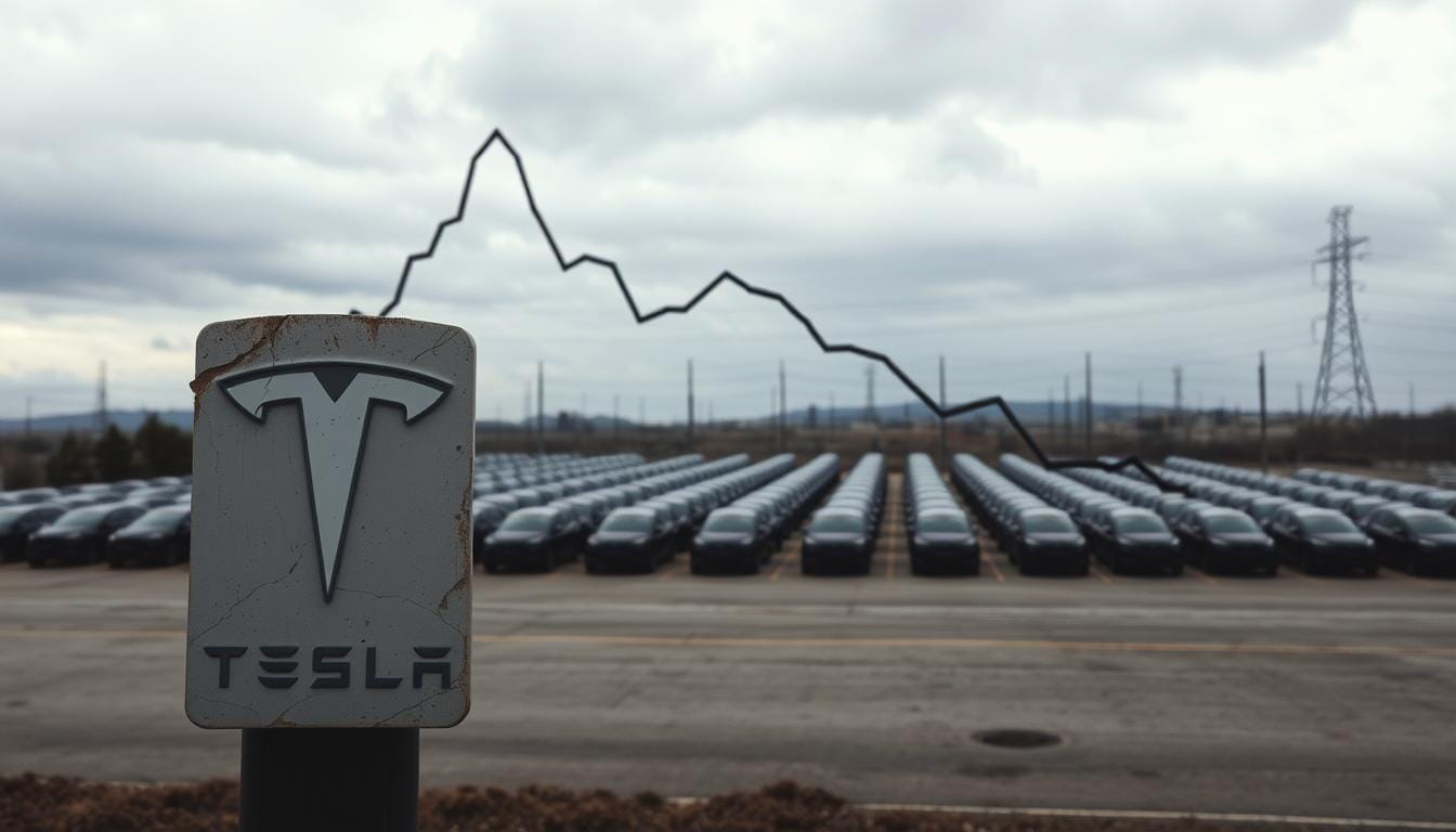 Tesla Faces Biggest Sales Drop in History Tesla