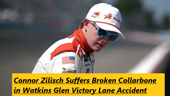 Connor Zilisch Suffers Broken Collarbone in Watkins Glen Victory Lane Accident Connor Zilisch
